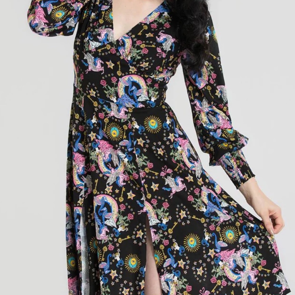 Hell Bunny - Moondance mid dress